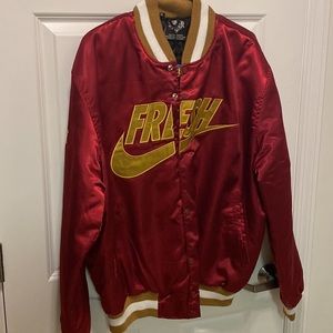Supperfresh varsity jacket/ bomber XL
